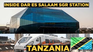 INSIDE TANZANITE TRAIN STATION  DAR ES SALAAM 🇹🇿 [upl. by Rainwater]