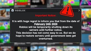 This is the END of ROBLOX [upl. by Max]