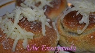 How to make Ensaymada using bread machine [upl. by Erroll]