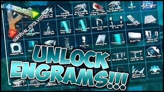 ARK Comandos  Desbloquear todos los Engramas Unlock Engrams [upl. by Nylirac923]