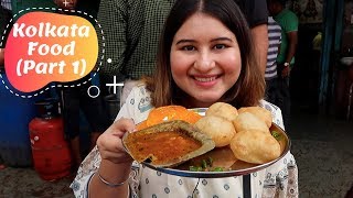 Kolkata Street Food Part 1  Kathi Roll Biryani Victoria Memorial amp More  Golgappa Girl [upl. by Faustus]