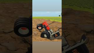 Swaraj tractor Nishu deswal 855 stunt Indian tractor simulator 3d tractorgame youtubeshorts short [upl. by Ludwog]