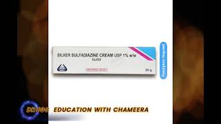 burn wound  silvadene  siver sulfadiazine  cream  medicine  drug  education  full review [upl. by Tierza]