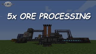 How to Setup 5x Ore Processing in Mekanism  EASY TUTORIAL [upl. by Smeaj]