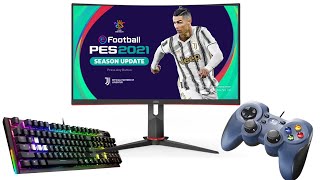 How to Play PES with Kyeboard and Controller PC [upl. by Akirre]