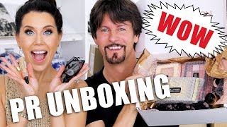 FREE STUFF BEAUTY GURUS GET  Unboxing PR Packages  Episode 11 [upl. by Farlay876]