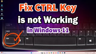 How to Fix CTRL Key is not Working in Windows 11 [upl. by Mintz580]