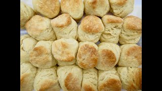 ANGEL BISCUITS  OldFashioned YEAST STYLE  DIY Demonstration [upl. by Oniratac]