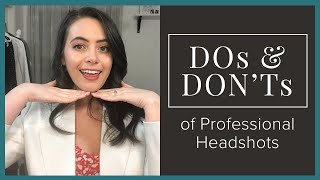 What to wear for professional headshots  more tips [upl. by Whitford]