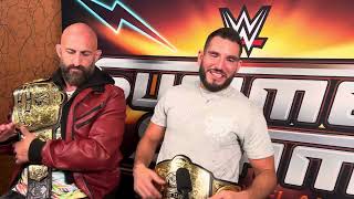 Ciampa and Gargano Interview  SummerSlam 2024 [upl. by Anitnemelc]