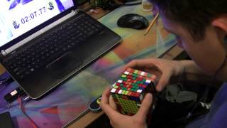 8x8 Rubiks Cube World Record  54908 [upl. by Valina544]