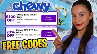 How I save with these Chewy Promo Codes EASY ✅ Verified Chewy Coupon Codes 2024 [upl. by Tteve]