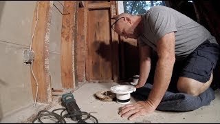 Cast Iron Toilet Flanges Replaced [upl. by Fiden732]