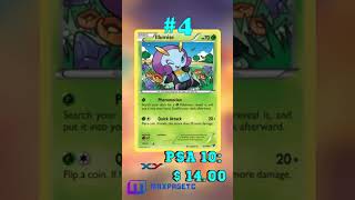 Top 5 Illumise Pokémon Cards tcgpokémonIllumise [upl. by Kermie]