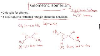 ASLevel Chemistry Introduction to Organic Chemistry Part 11 [upl. by Rumery]