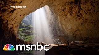 Amazing Drone Video Of Worlds Largest Cave  msnbc [upl. by Ardekal949]