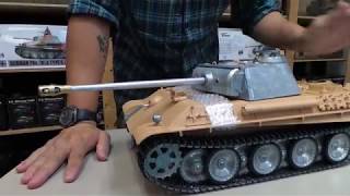 TORRO RC TANK PANTHER G unboxing [upl. by Imerej]