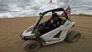 Badlands Off Road Park with RZR XP 4 Turbo and RZR 200 [upl. by Neirbo]