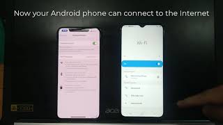 How to Share Wifi From iPhone to Android 2022 [upl. by Retxab]