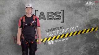 How to ABS Comfort safety harness Auffanggurt [upl. by Mallin]