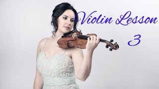 Learn the VIOLIN  Lesson 320  Names of strings amp other notes [upl. by Yrag]