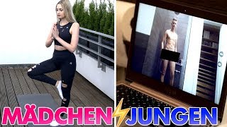 Morgen Routine 😴 JUNGS vs MÄDCHEN Sketch [upl. by Cogen]