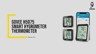 Govee H5075 Smart Thermo Hygrometer User Manual Everything You Need to Know [upl. by Margie27]