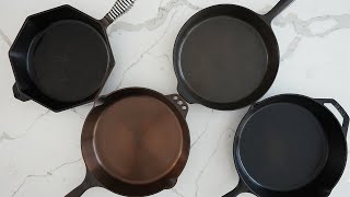 Best Cast Iron Skillet  Review of Finex Smithey FieldCo and Lodge [upl. by Kcirevam]