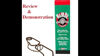 NoMol Mole Trap Review amp Demonstration [upl. by Pohsib]