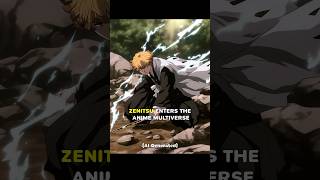 Zenitsu in different anime worlds  Ai Generated [upl. by Aehsat685]