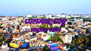 cuttack city drone view [upl. by Yrrat]