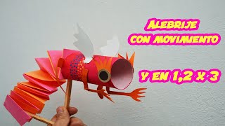 Monstruo de coloresCómo hacer un alebrije de manera fácil y rápido 💃🕺 [upl. by Adriel]