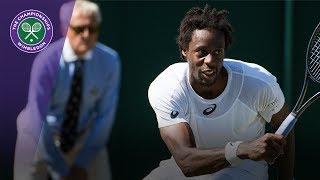 Wimbledon 2017  Gaël Monfils 360 winner [upl. by Asyram]