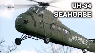 UH34D Seahorse Helicopter Landing [upl. by Trudy438]