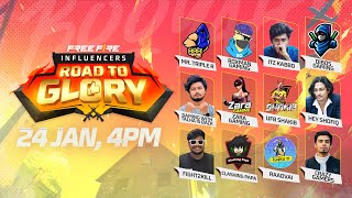 Free Fire Bangladesh Influencers Road To Glory Tournament [upl. by Hctud]