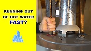 Water Heater Running Out of Hot Water Heres Why [upl. by Kelwen]