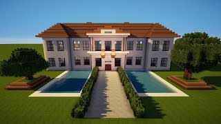 GROßES MINECRAFT HERRENHAUS  SCHLOSS bauen TUTORIAL HAUS 70 [upl. by Meyeroff]