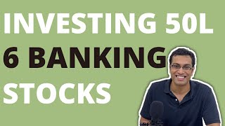 Banking stocks Im buying  50L investment [upl. by Hepsibah]