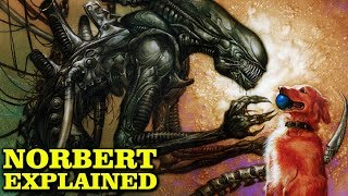 NORBERT THE SYNTHETIC XENOMORPH EXPLAINED  ALIENS HARVEST XENOZIP [upl. by Jaclin]