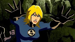 Invisible Woman  Scenes  The Avengers Earth’s Mightiest Heroes [upl. by Hedda]