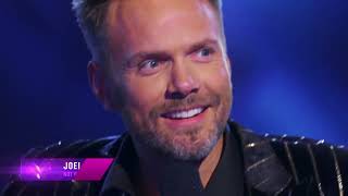 The Robin Thicke Mask Revealed  Joel Mchale  The Masked Singer Season 4 Ep 3 [upl. by Dympha167]