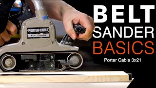 Portable Belt sanders  Beginner Tools [upl. by Eram668]