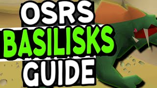 The Ultimate Basilisks Slayer Guide Old School Runescape [upl. by Laersi]