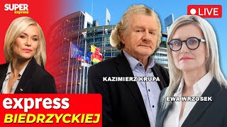 🔴EXPRESS BIEDRZYCKIEJ  EWA WRZOSEK KAZIMIERZ KRUPA NA ŻYWO [upl. by Yauq23]