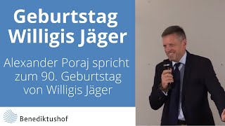 Dr Alexander Poraj zum 90 Geburtstag von Willigis Jäger [upl. by Careaga]