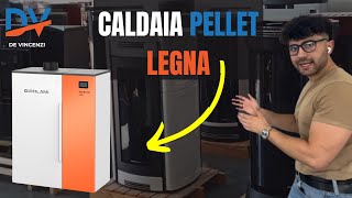 Unboxing caldaia legna pellet Girolami Bioenergy [upl. by Anilegna]