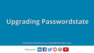 Passwordstate Upgrade Tutorial [upl. by Purdy656]