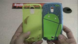 TPU vs SILICONE Galaxy nexus Androidified vs creature [upl. by Washington]