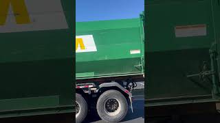 Waste Management roll off truck [upl. by Nanyk]