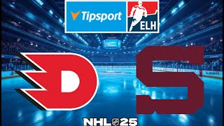 NHL 25  HC Dynamo Pardubice vs HC Sparta Praha   PS5 [upl. by Maroj]